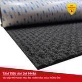 Tấm mút tiêu âm 3M™ 9448A ô tô Phụ kiện ô tô Tấm lót cách nhiệt Giảm âm thanh Chống ồn 80* 50 * 1.5cm