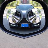 (LOẠI XỊN DÍNH 3M) gương cầu lồi xoay 360 cao cấp cho ô tô, gương mắt cá hình tròn góc rộng 135 độ dành cho xe hơi