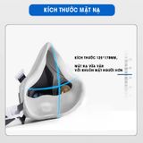 Mặt nạ phòng độc , mặt nạ chống độc kèm kính giá rẻ mặt nạ phòng độc, chống bụi, chống hơi độc hại, hóa chất, phòng cháy