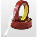 Băng dính 3M, băng keo cường lực 2 Mặt trong suốt chất liệu Acrylic siêu bám dính Siêu Chắc Chắn loại vỏ đỏ