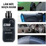 Bộ Sản Phẩm Bảo Dưỡng Phục Hồi Làm Mới Nhựa Nhám Lão Hoá Lâu Ngày Chất Lỏng Tinh Thể Plastic Xi `Mạ Taplo Nội Thất  ô tô