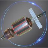 Máy đánh bóng Ô tô CÓ CHỈNH TỐC ĐỘ công suất 700W - máy đánh bóng đồng tâm lõi đồng chuyên đánh bóng 6 cấp độ cao cấp