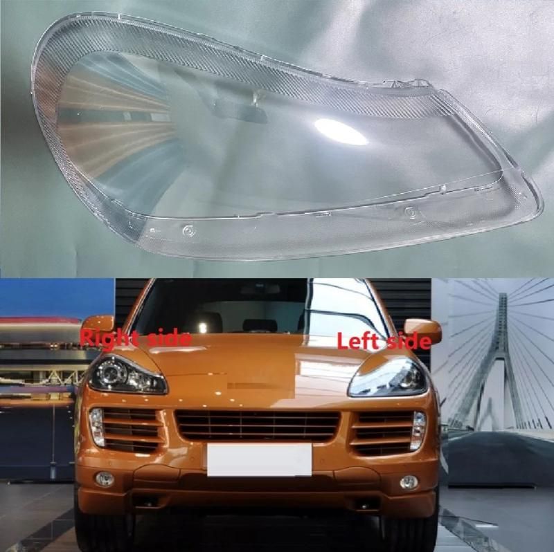 Vỏ đèn pha Porsche Cayenne, Panamera, macan Thay thế dành cho Porsche Cayenne 2007-2008-2009-2010, Vỏ tự động ống kính trong suốt