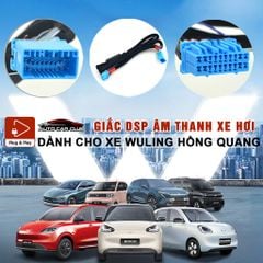 Dây cắm Amply / DSP kết nối đầu zin cho xe ô tô Wuling CHUẨN PLUG AND PLAY ĐỘ LOA DỄ DÀNG