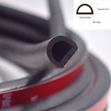 Gioăng cao su chữ D size lớn cách âm cánh cửa xe