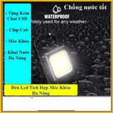 Đèn Pin Mini Phiên Bản Vỏ Kim Loại Đèn Led COB Nam Châm Đa Năng Bỏ Túi Tiện Dụng Mang Theo Du Lịch Dã Ngoại Sửa Xe