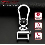 Móc Chìa Khóa Audi | Móc chìa khóa kim loại có logo các hãng xe chất liệu cao cấp Thiết Kế Trang Trọng, Tinh Tế