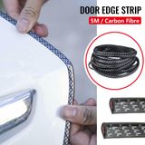 5 Mét Carbon Sợi Cửa Xe Ô Tô Chống Va Chạm Dây Ốp Lưng Sần Viền Cạnh Trầy Xước Bảo Vệ tạo Kiểu Trang Trí Xe Hơi