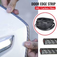 5 Mét Carbon Sợi Cửa Xe Ô Tô Chống Va Chạm Dây Ốp Lưng Sần Viền Cạnh Trầy Xước Bảo Vệ tạo Kiểu Trang Trí Xe Hơi