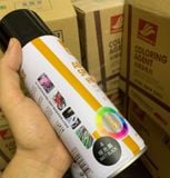 Sơn Xe Ô Tô Haoshun cao cấp Sơn Xịt Cầm Tay, màu đen, chrome bạc, phủ bóng Tiện Lợi