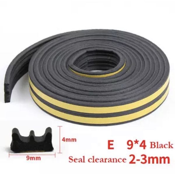 gioăng cao su cửa nhà chữ E Cao su EPDM