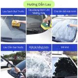 Chai kem chống bám nước trên kính xe, Dung dịch rửa kính xe ô tô, chai vệ sinh kính xe hơi chống bám dầu, nước mưa,