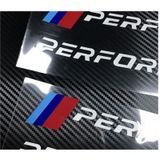 Tem Sticker Phản Quang Decal  Dán Trang Trí Xe Hơi Bmw ô tô  Series 3 5 X3 X4 X5 X6 chữ Performance