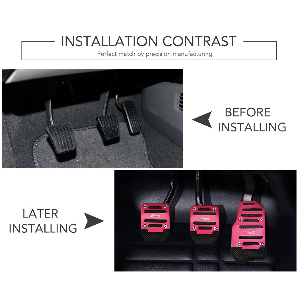 Ốp Đệm Chân Phanh Côn Ga Số Sàn Cho Xe Ô Tô