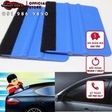 Dụng cụ hỗ trợ vuốt decal dán trang trí ô tô chuyên nghiệp có bọc vải dễ sử dụng