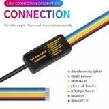 Đèn led cốp xe hơi 12V băng keo đỏ dải 6 chế độ 7 màu sắc ( Báo Hiệu/ Phanh/ Khẩn Cấp/ Nháy Đuổi Nhanh