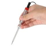Bút Đo Điện Cầu Trì, Tua Vít/ Bút Rà Thử Điện Trong Suốt 6V-12V-24V Cầu Chì Cho Xe Ôtô, Xe Máy