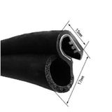 [⚡FLASH SALE⚡] Combo 1,6m ( đủ cho 1 xe) gioăng cao su chống ồn cột trụ B lõi thép, gioăng cao su ô tô chống bụi ô tô