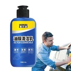Chất tẩy màng dầu kính chắn gió phía trước ô tô, chất làm sạch màng dầu tẩy ố kính và vết bám đọng nước hiệu quả
