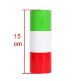 Cuộn 3m Decal Dán Trang Trí Hình Lá Cờ Ý Cho Xe Hơi