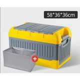 Thùng nhựa đựng cốp xe ô tô Hộp Đựng Đồ Đa Năng tiện lợi hơn với những chuyến đi picnic, sắp xếp đồ đạc trong nhà