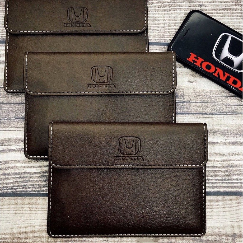 Túi đựng giấy tờ xe ô tô, ví đựng giấy tờ xe ô tô  honda