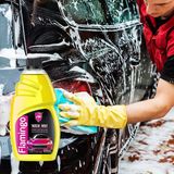 Nước rửa xe đậm đặc ô tô Flamingo F351 500ml Xà bông rửa xe siêu đậm đặc, siêu sạch nước rửa xe bọt tuyết