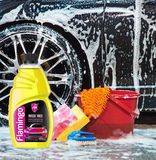 Nước rửa xe đậm đặc ô tô Flamingo F351 500ml Xà bông rửa xe siêu đậm đặc, siêu sạch nước rửa xe bọt tuyết