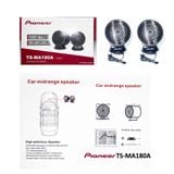 Loa Midrange PIONEER TS-MA180A160 watt, Loa Mid có bass hàng cao cấp Loại 1 vỏ hợp kim nhôm mạ Titan, Loa Cột A
