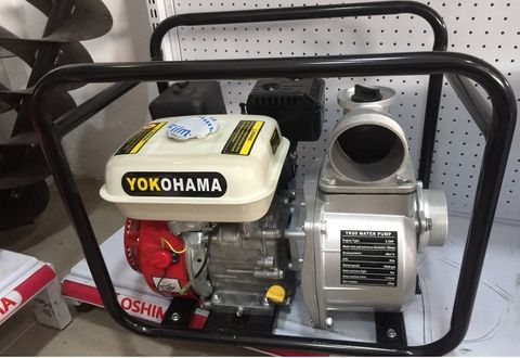 Máy bơm nước chạy xăng Yokohama WP 30 - 6.5 HP - ống phi 80