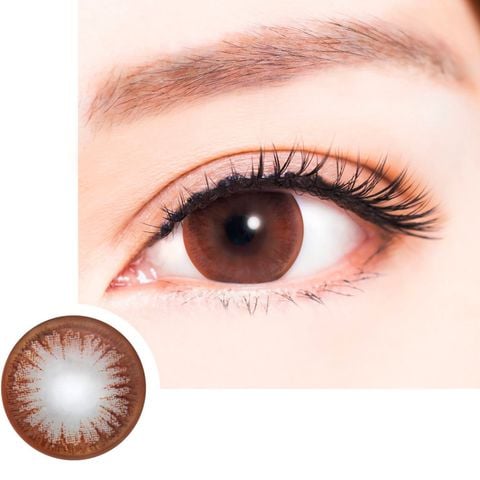  [Một Miếng] Kính Áp Tròng Australia Màu Nâu Medicolor 3 Tháng – Lens Màu Nâu (Choco) 