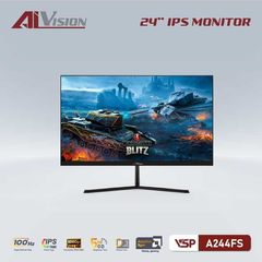 Màn hình VSP IPS 24inch tràn viền AIVISION A244FS (Black)