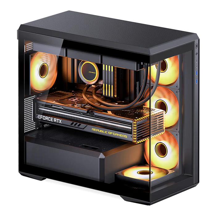 VỎ CASE JONSBO D301 M-ATX BLACK