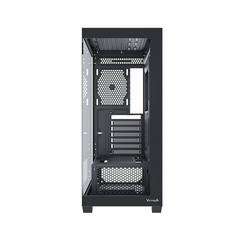 Vỏ Case VITRA ATLANTIS WX1 Black (ATX/Màu Đen)