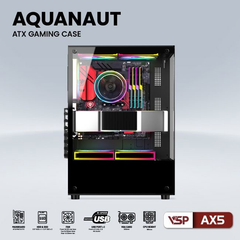 Vỏ Case VSP Aquanaut AX5 Black (Mid Tower, ATX)
