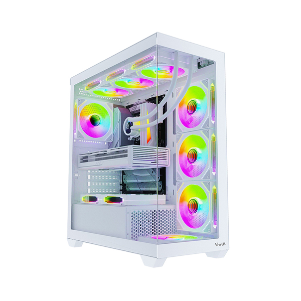 Vỏ Case Vỏ Case VITRA ATLANTIS WX1 White (ATX/Màu Trắng)