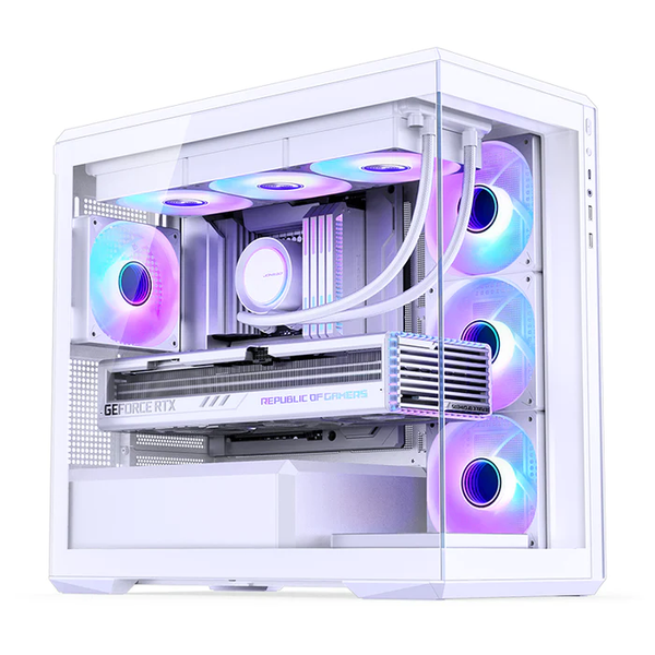 VỎ CASE JONSBO D301 M-ATX WHITE