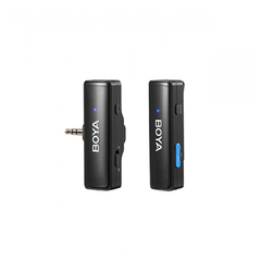 Micro thu âm cài áo BoyaLink A1 Type C/Lightning/3.5mm (1 Mic - 3 jack kết nối - 1 dây sạc)