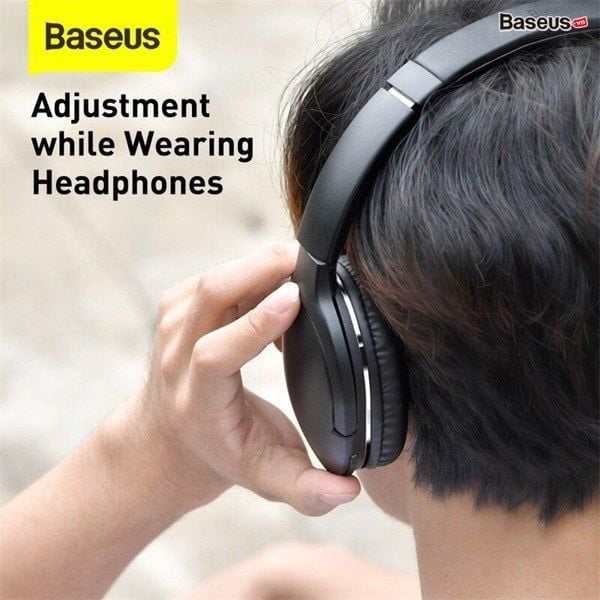 Tai nghe chụp tai không dây Baseus Encok Wireless headphone D02 Pro (Bluetooth 5.0, Wireless Hifi Surround Headphone)