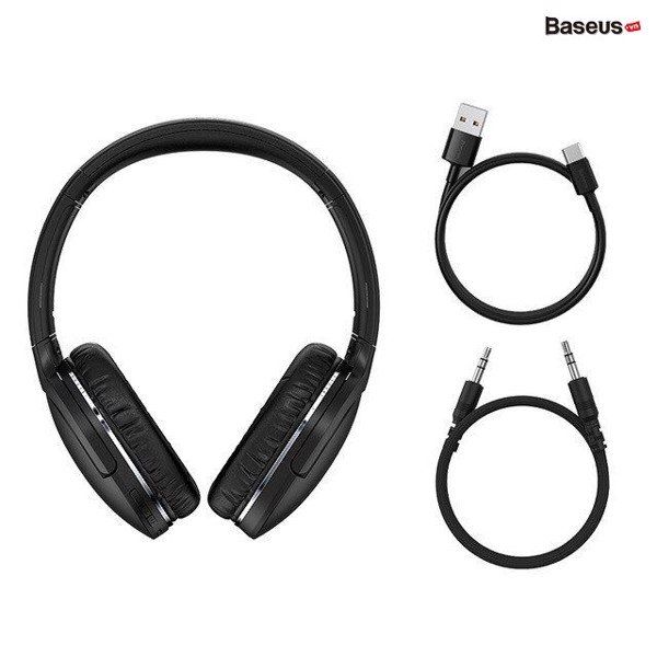 Tai nghe chụp tai không dây Baseus Encok Wireless headphone D02 Pro (Bluetooth 5.0, Wireless Hifi Surround Headphone)