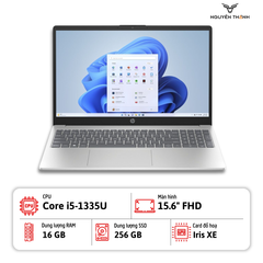 Laptop HP 15-fd0025st (Intel Core i5-1335U 1.3GHz, 16GB RAM, 256GB SSD, 15.6