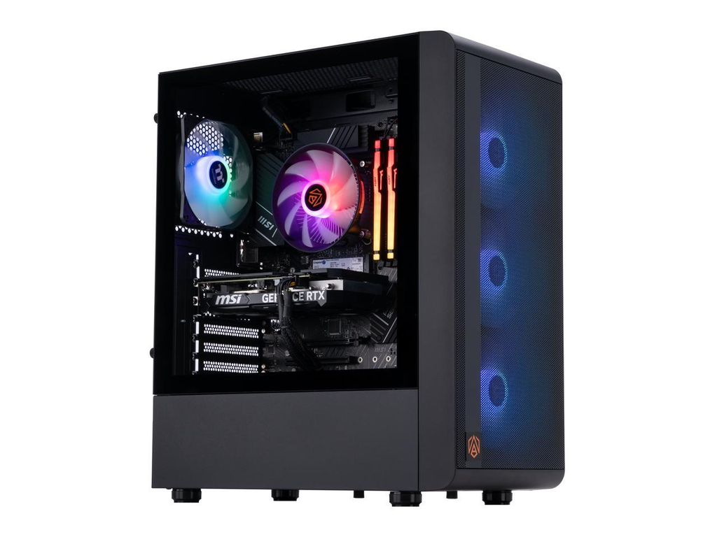 Máy tính chơi game ABS Stratos Aqua (Intel Core i7 13700F | RAM 32GB DDR5 5600MHz | 1TB M.2 NVMe SSD | GeForce RTX 4060 Ti 8GB GDDR6 | Windows 11 Home)