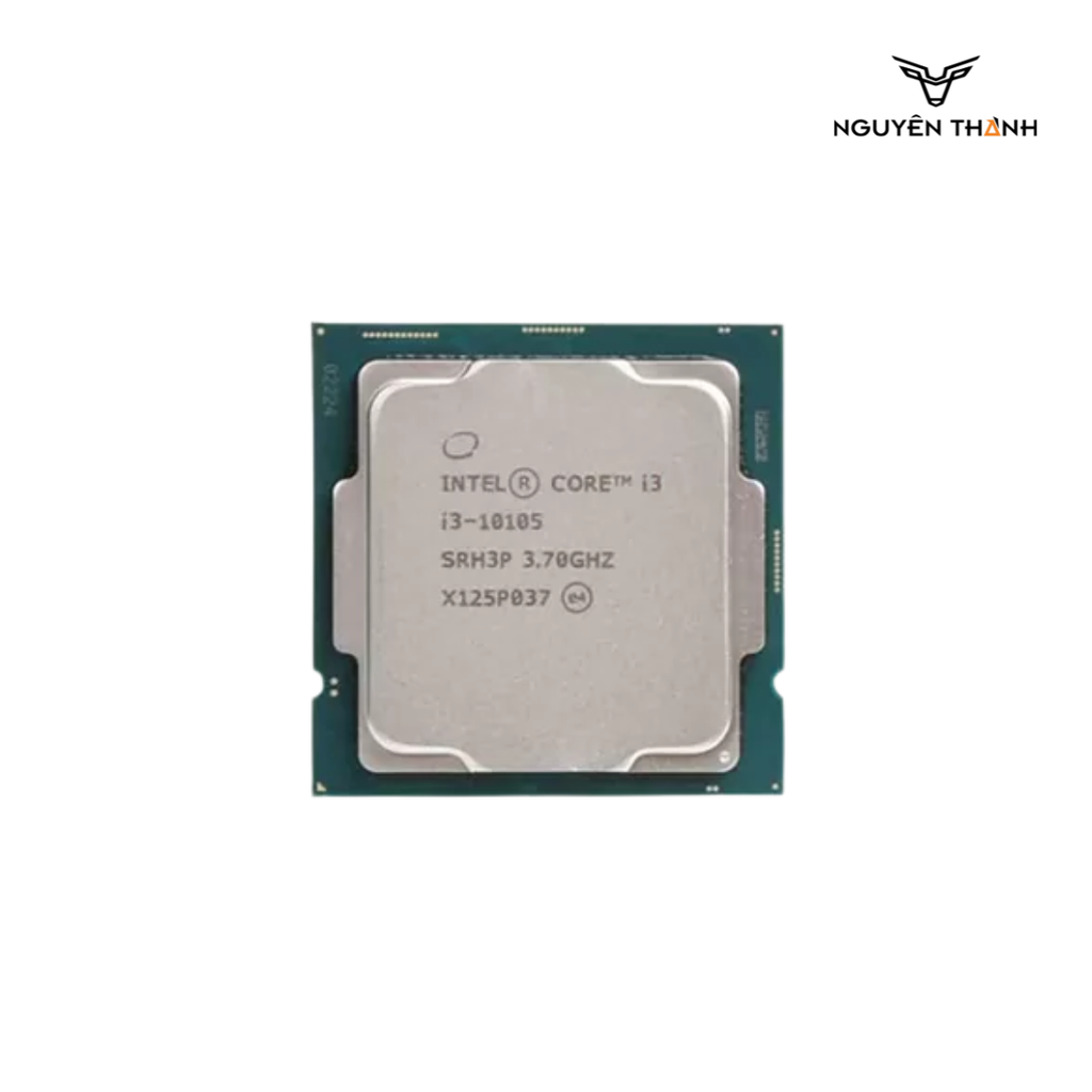 CPU Intel Core i3-10105 (3.7GHz turbo up to 4.4Ghz, 4 nhân 8 luồng, 6MB Cache, 65W) - Socket Intel LGA 1200 NO BOX