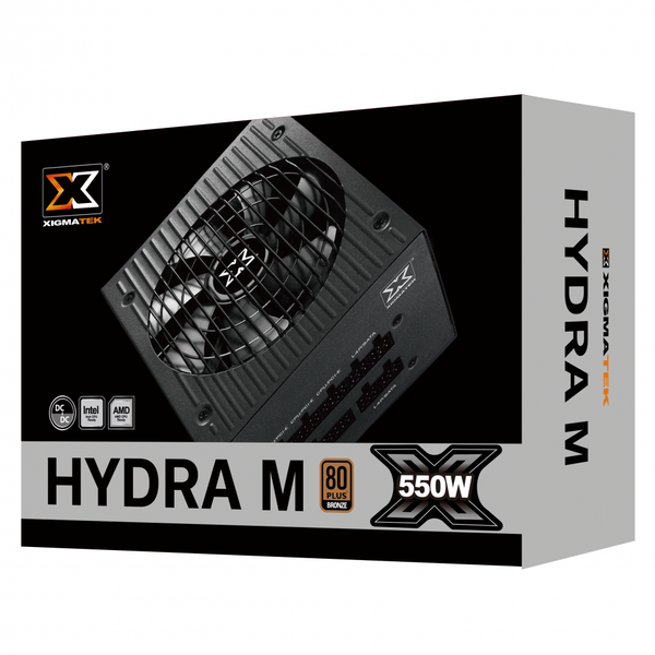 Nguồn máy tính Xigmatek HYDRA M 550 EN44207 - 550w - 80Plus BRONZE - FULL MODULAR