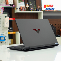 Laptop HP Gaming Victus 15-fa1040nr (Core i5-12500H, Ram 16GB, SSD 512GB, RTX 4050 6GB, 15.6'' FHD IPS, 144Hz, Window 11, Black)
