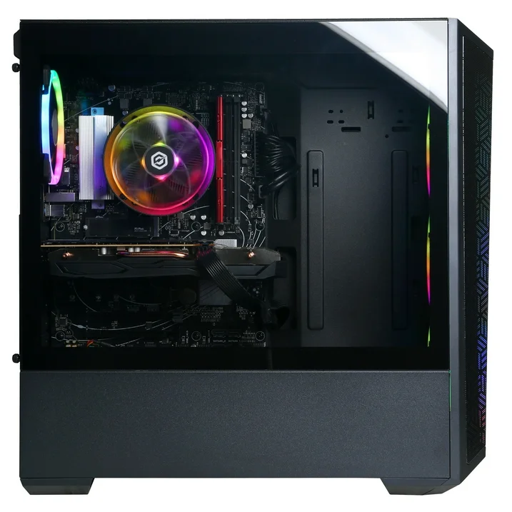 Máy tính chơi game CyberPower (AMD Ryzen 5 7600 | RAM 32GB DDR5 | 1TB M.2 NVMe SSD | AMD Radeon RX 7600 8GB | Windows 11 Home)