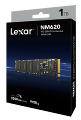 Ổ cứng SSD Lexar NM620 1TB (NVMe Gen3x4/ Đọc 3300MB/s / Ghi 3000MB/s)