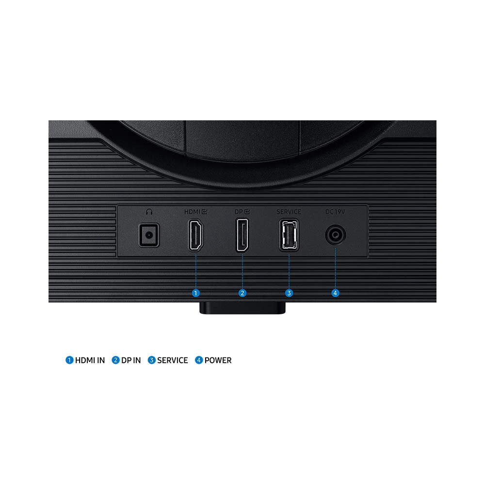 Màn Hình Gaming SAMSUNG Odyssey G5 G50D LS32DG502EEXXV (32 inch - IPS - 2K - 180Hz - 1ms)