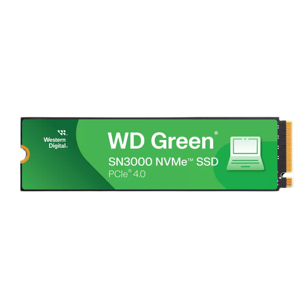 Ổ cứng SSD Western Digital Green 1TB SN3000 PCIe Gen4 M.2 2280 NVMe (Đọc 5000MB/s - Ghi 4200MB/s)