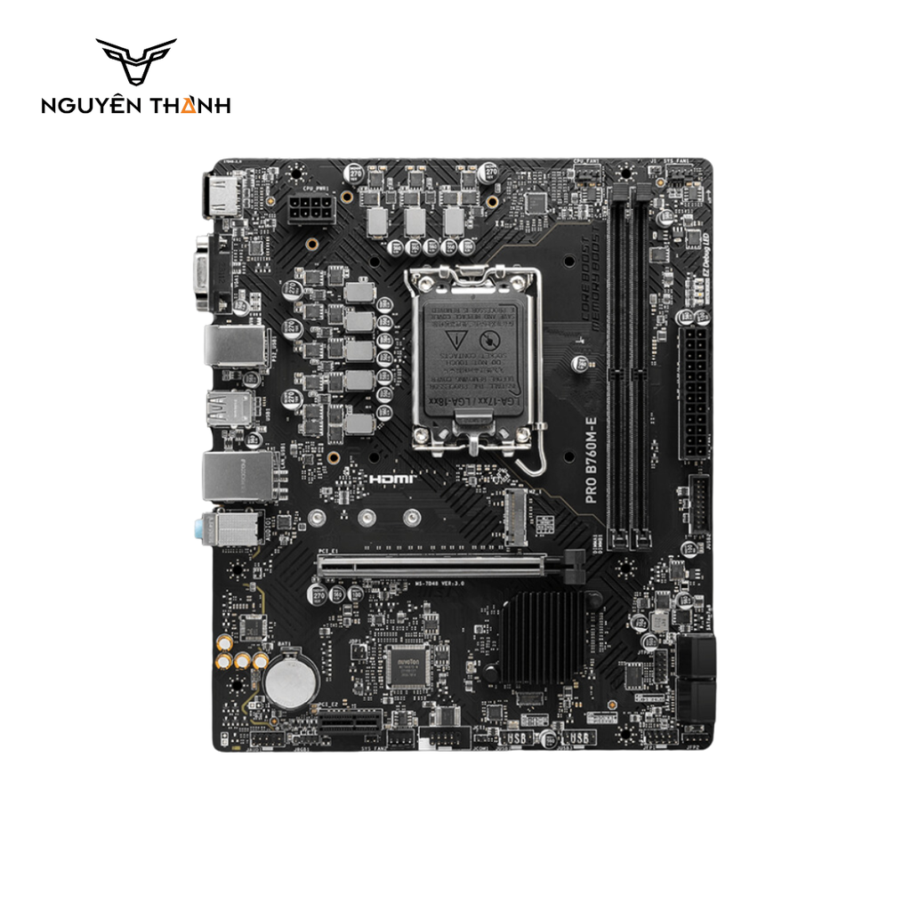 Mainboard MSI PRO B760M-E DDR5